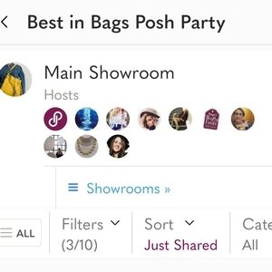 Co-hosting POSH Party " BEST OF BAGS" APRIL 23. 25